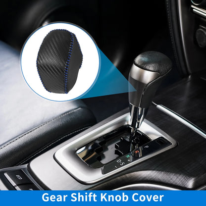 Carbon Fiber Gear Shift Knob Cover for Toyota RAV4 (2019-2024)