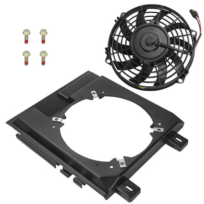 Radiator Cooling Fan W/ Shroud for Polaris Sportsman 400 500 (2000–2004)