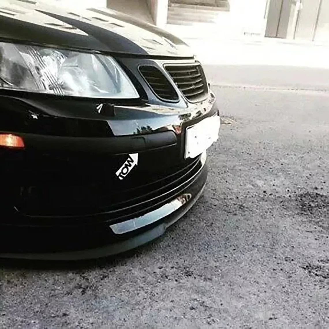 Front Bumper Lip 3 Pcs for Saab 9-3 Mk1 Mk2 (2003-2012)