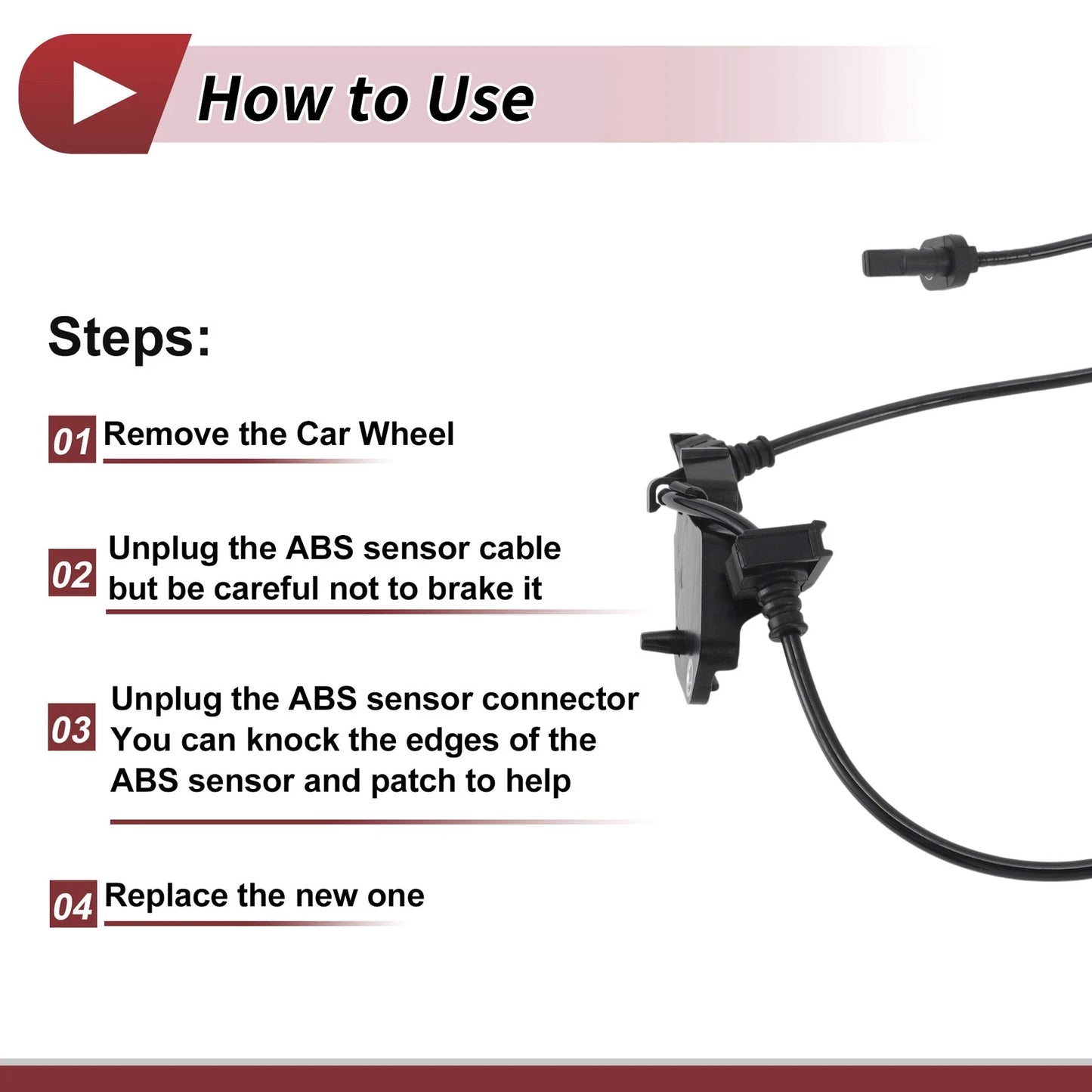 ABS Wheel Speed Sensor for Honda Odyssey (2005-2010)