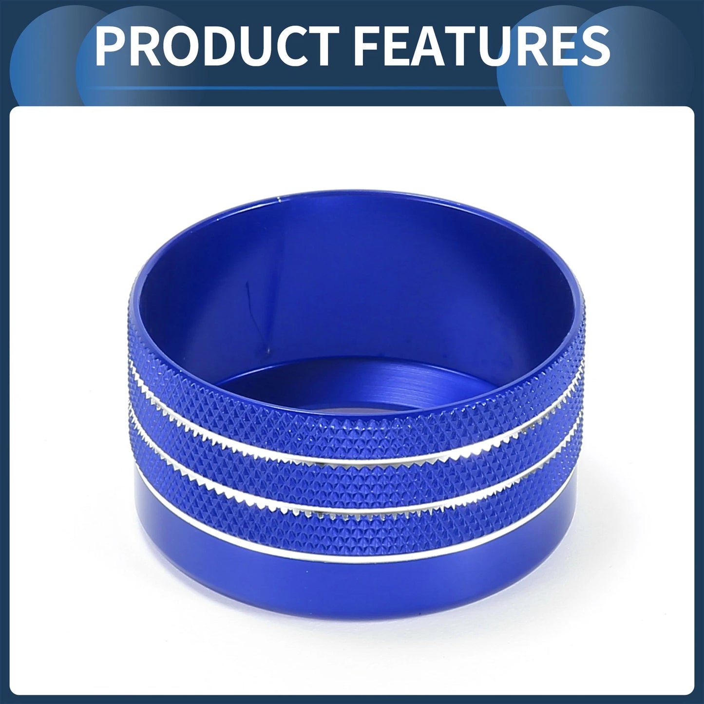 Knob Cover for Dodge Ram (19-21) Blue  Covers