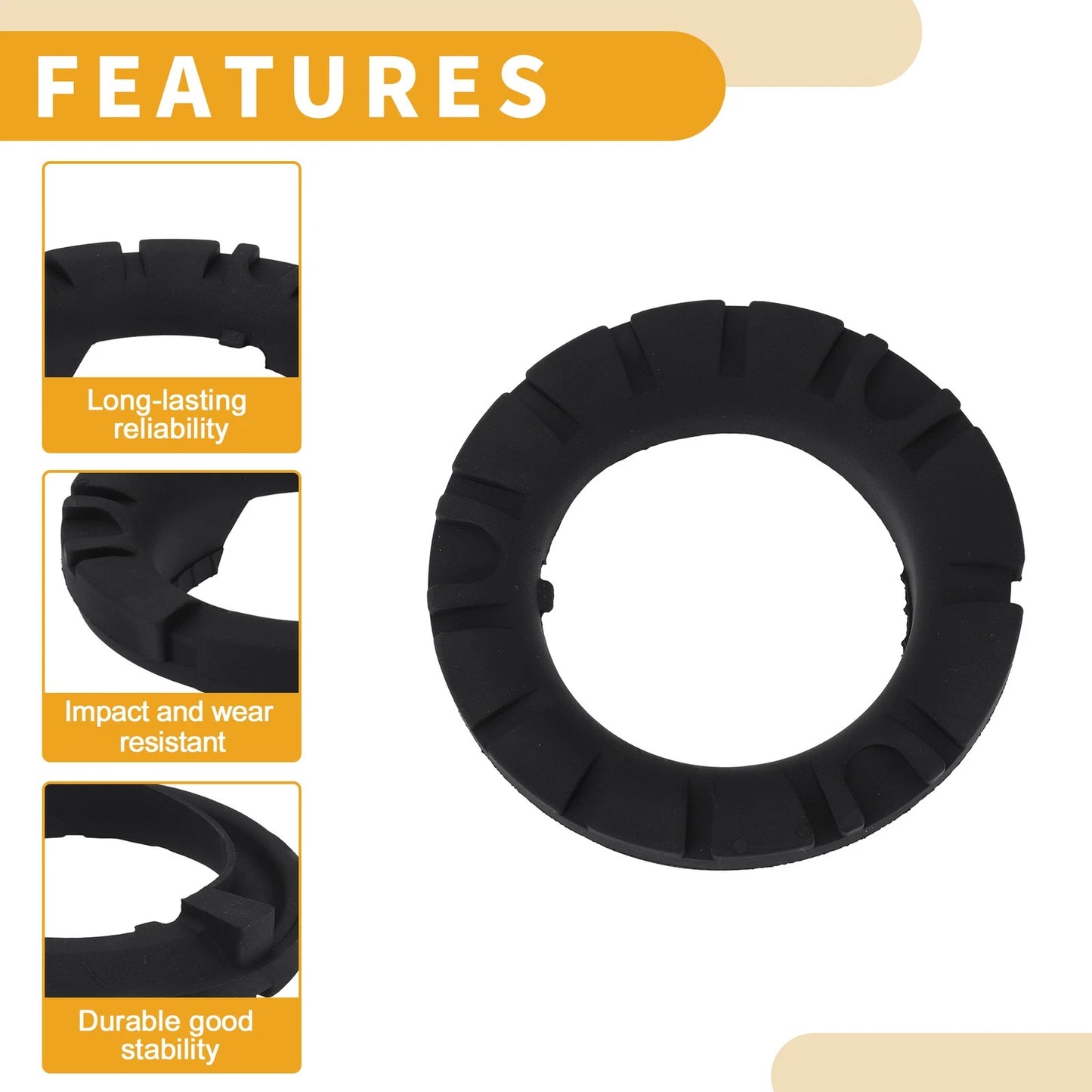 Coil Spring Insulators for BMW F10 2009-2013 Rubber 1 x Pair