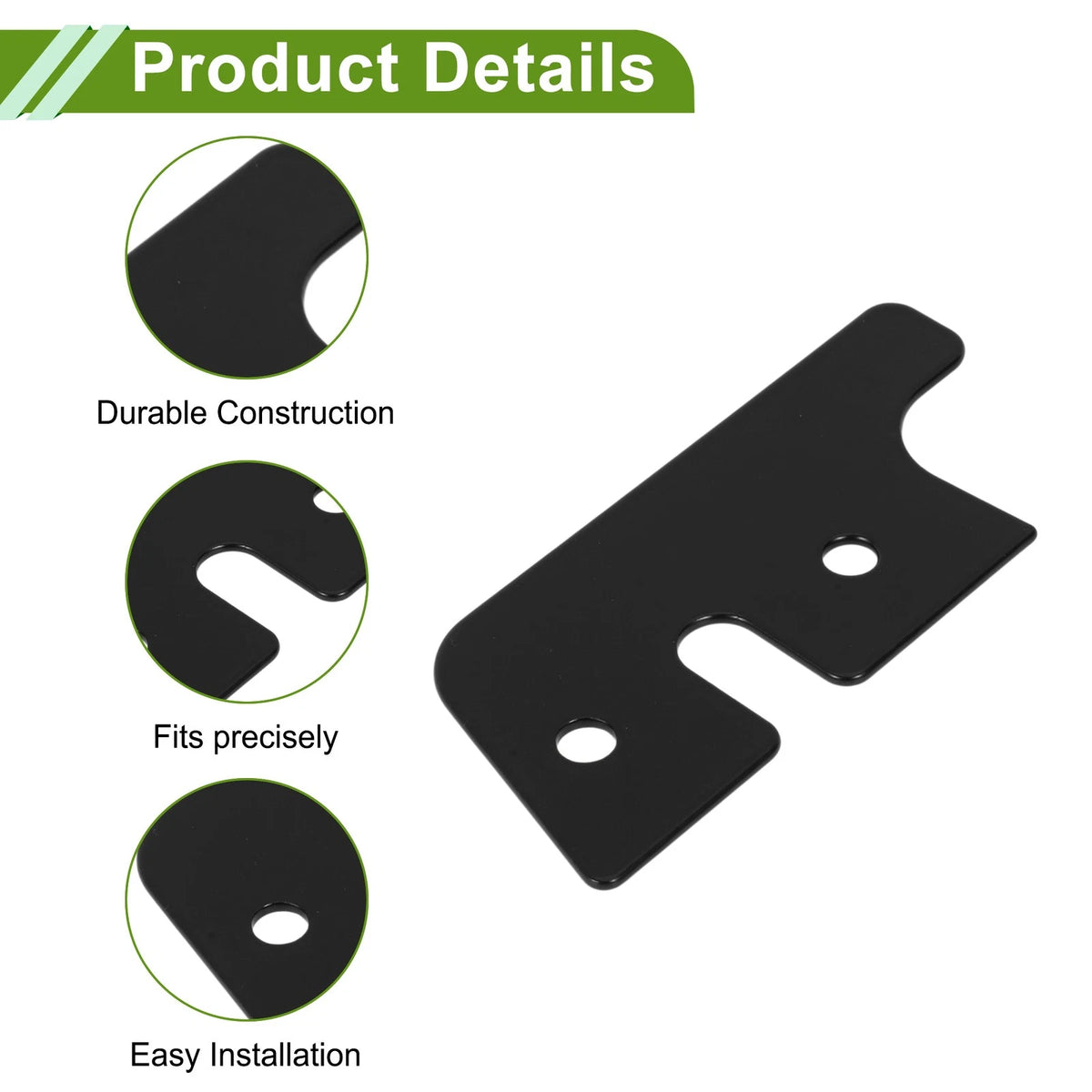 Sun Visor Repair Kit  Aluminum Alloy for Jeep Wrangler (2007-2018)
