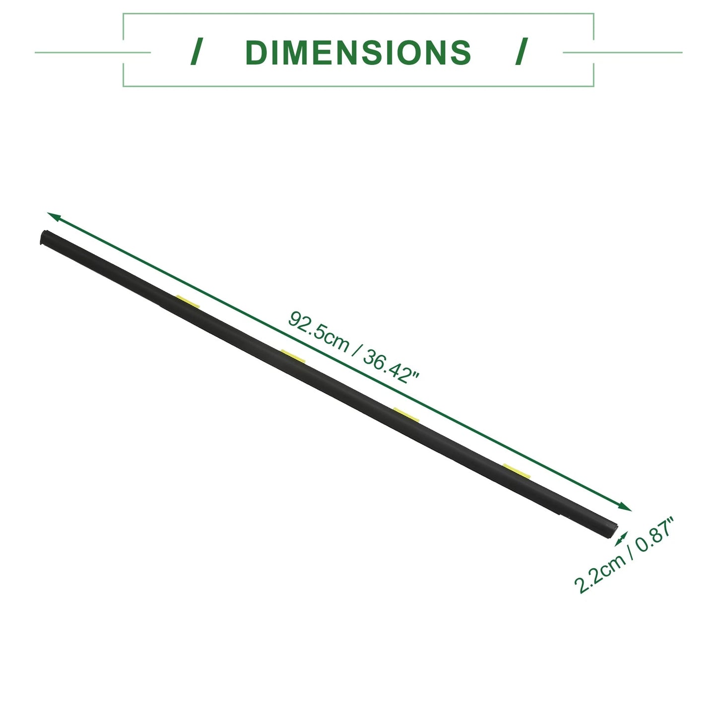 Rear Weatherstrip Window Seal for Honda Civic (2006-2011)