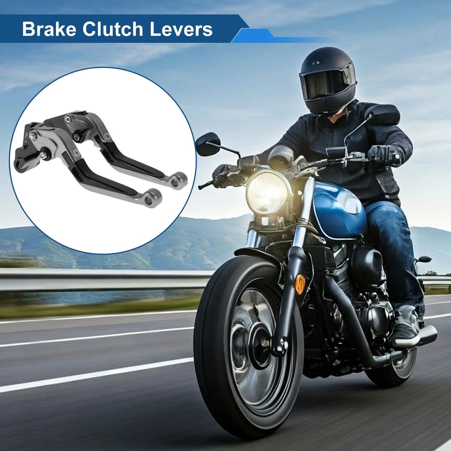 Brake Clutch Lever / Adjustable Short Long / Lever for Kawasaki Z1000SX
