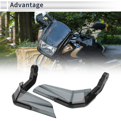 Set Universal Hand Guard Knuckle Guard Protector White for Motorcycle
