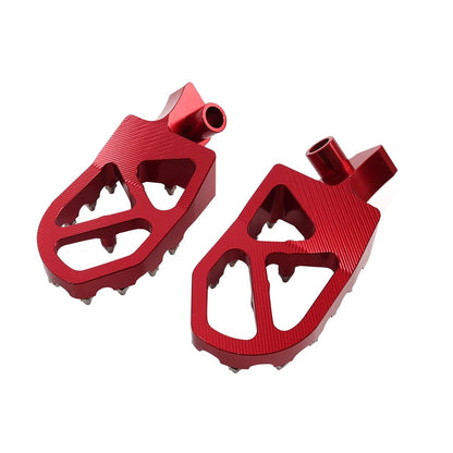 Red CNC Foot Pegs for Honda CR50 CR125R CR250R (1995-2001) 2 x Rests Pedals