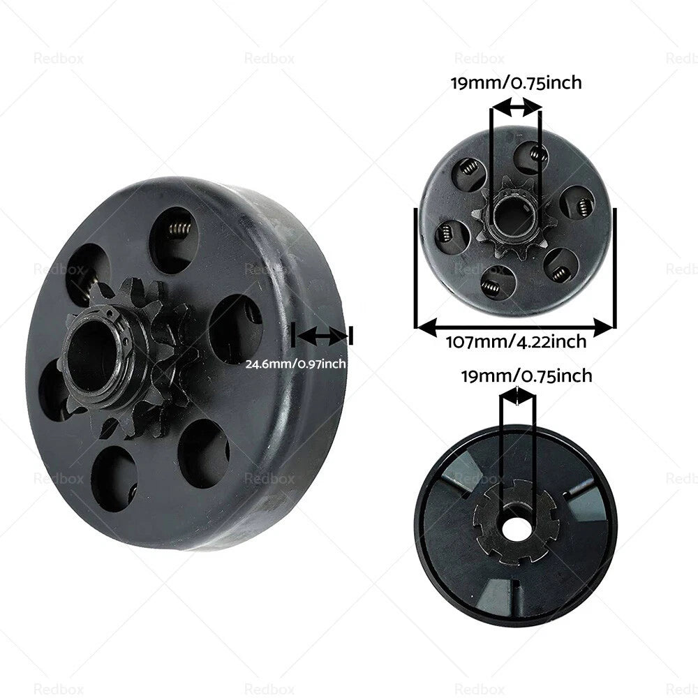 Centrifugal Clutch 3/4" Bore 10 Tooth + #420 Chain for Honda Baja