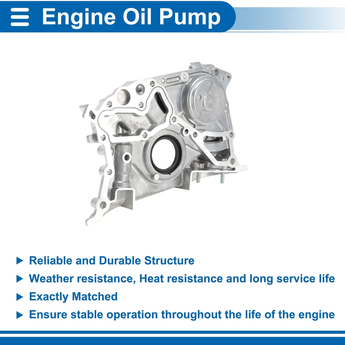 Engine Oil Pump for Toyota Camry 1992-2001 (2 x Pressure Pumps)