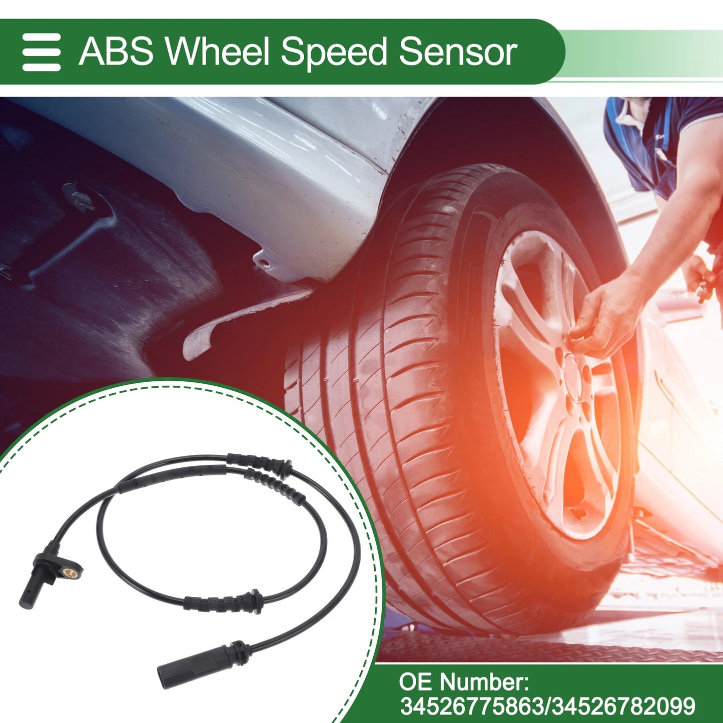 ABS Wheel Speed Sensor for BMW 5 Series F10 (2009-2016)
