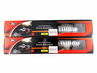 340mm JBS Black/Chrome Shock Absorbers for KTM Penton 125 MX Enduro