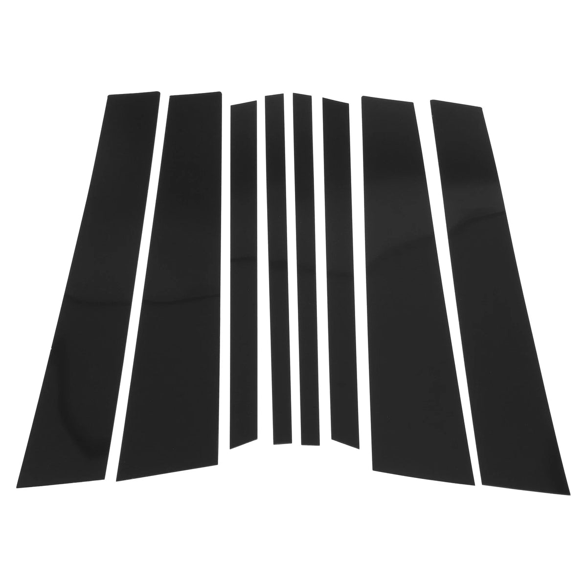 8 Pcs Black Door Pillar Window Trim for BMW X5 (2019-2023)