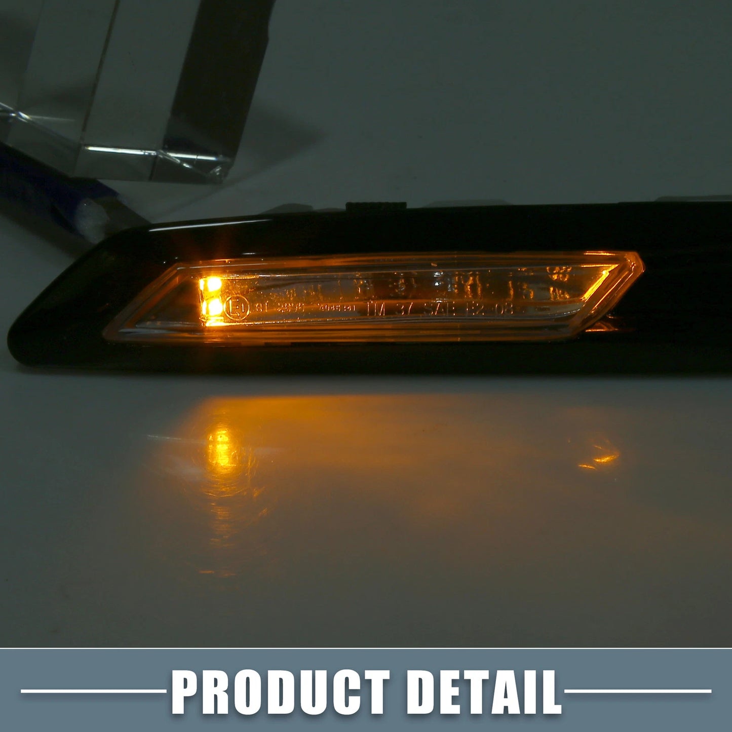 Amber Side Marker Turn Signal Light for BMW 528i 535i 550i F10 (2011-2016)