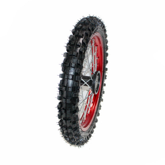 15mm 14" Front & 12" Rear Wheel Rim Tire for PIT PRO Trail Dirt Bike