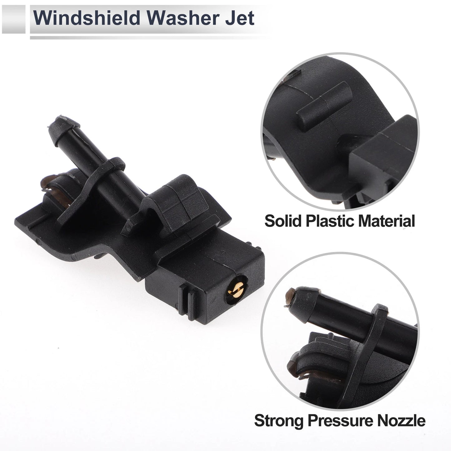 5 Pcs Washer Nozzle & Hose Connector for Toyota