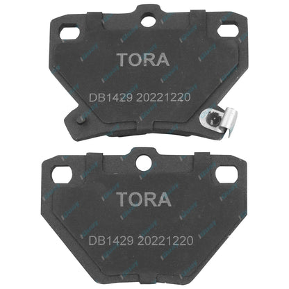 Rear Ceramic Brake Pad Set for Toyota Celica ZZT231R 1999-2005 4cyl 1.8L 2ZZ-GE