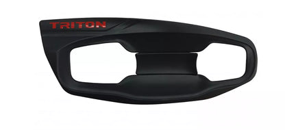 4 Door Handle Bowl Cup Matte Black for Mitsubishi L200 Triton (2024-2025)