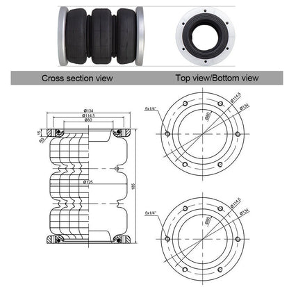 185mm Air Suspension Shock Absorber