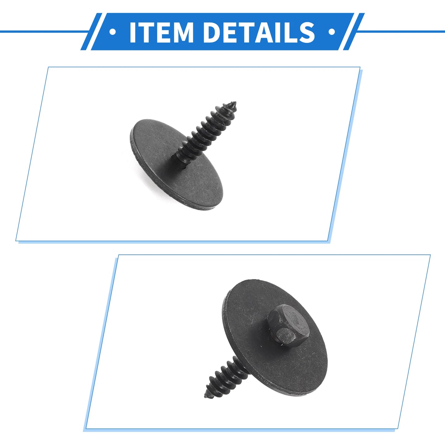 20 x Car Fender Liner Splash Shield Bumper Cover Screws for Mercedes-Benz A220