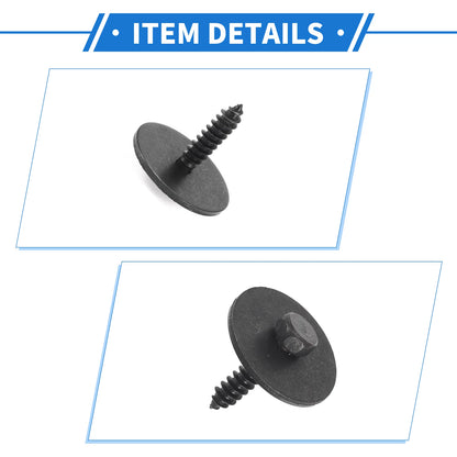 20 x Car Fender Liner Splash Shield Bumper Cover Screws for Mercedes-Benz A220