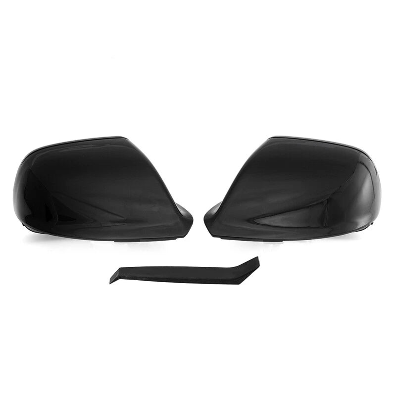 2 x Glossy Black Side Mirror Covers for Audi Q5 SQ5 Q7 (2008-2017)