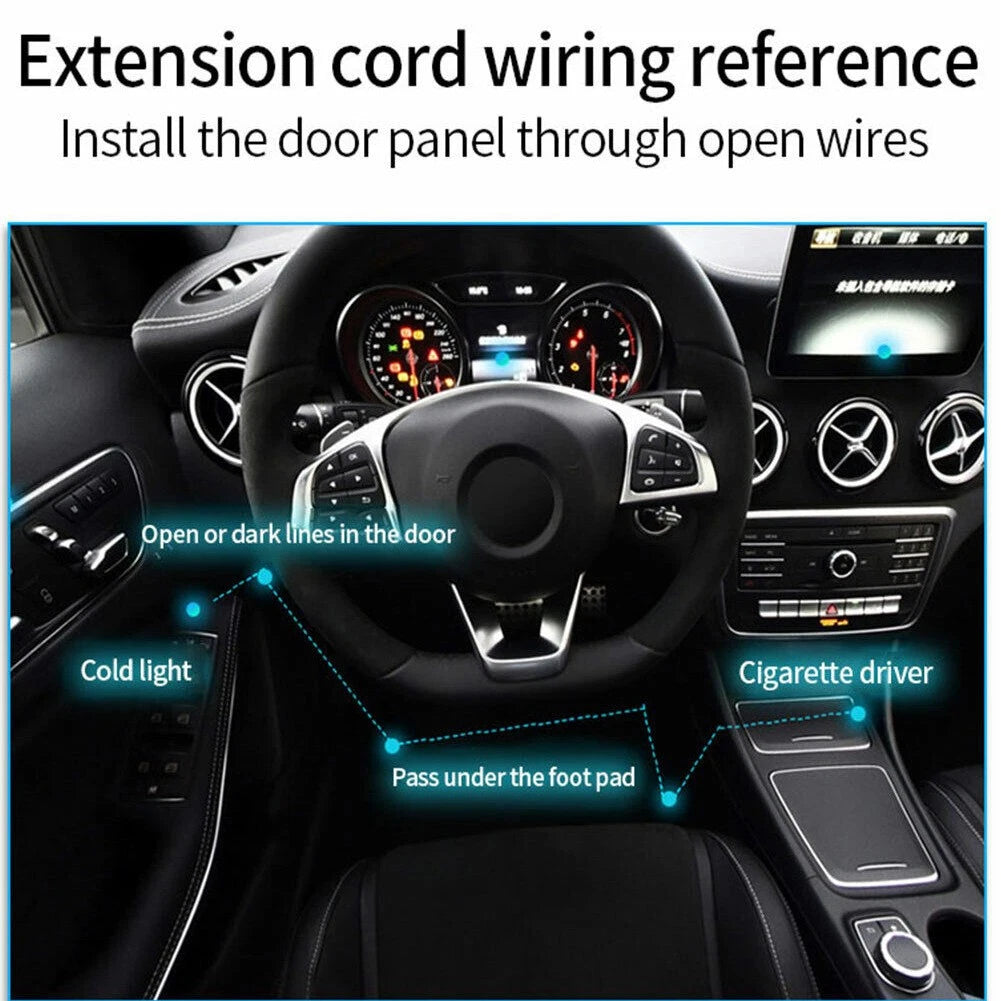 5m LED Car Interior Atmosphere Strip Light