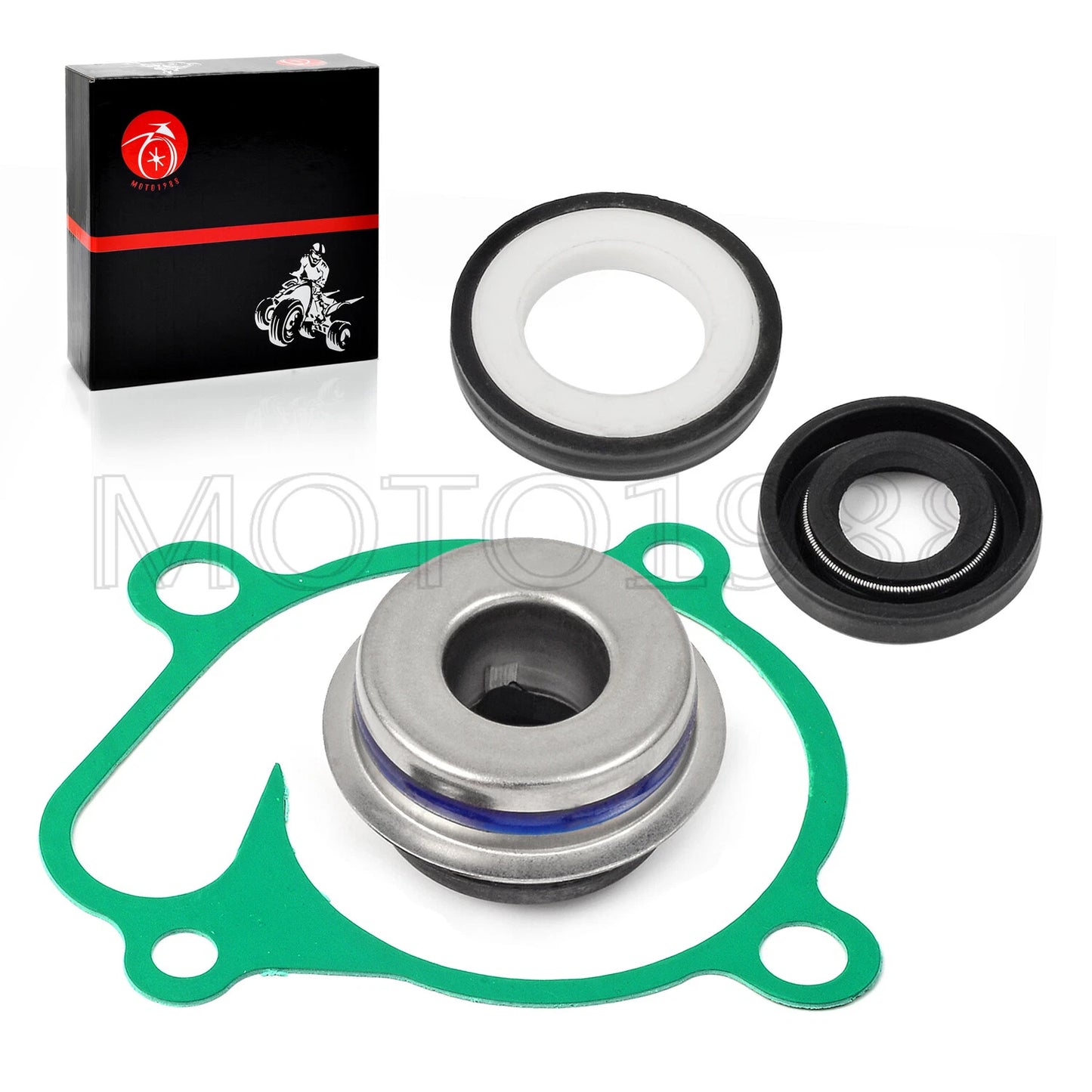 Water Pump Seal Gasket Rebuild Kit for Suzuki LT250R Quadracer (1985–1986)