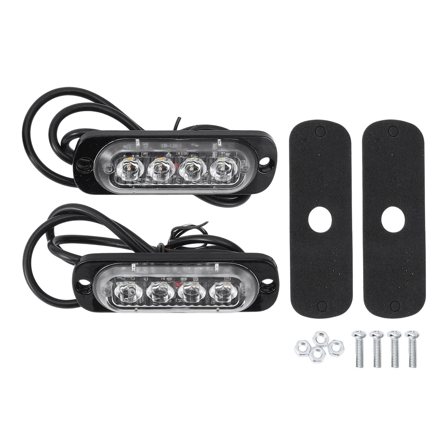 2 x License Plate Light / 12V / Tag Lamp for Car Motorcycle