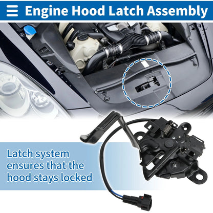Hood Latch Assembly for Toyota 4Runner (2010-2024) 1 Pc