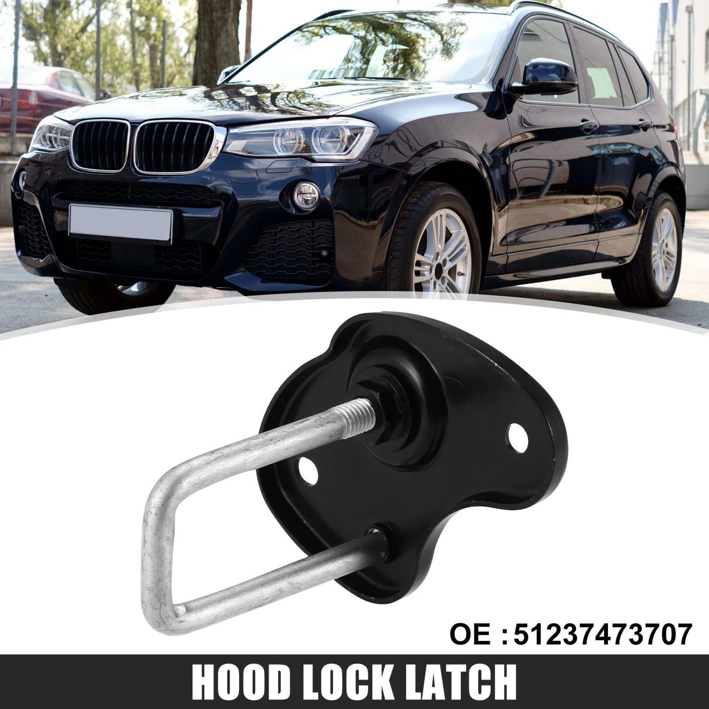 Hood Lock Latch Upper Replacement for BMW 3 Series G20 (2017 - 2019)