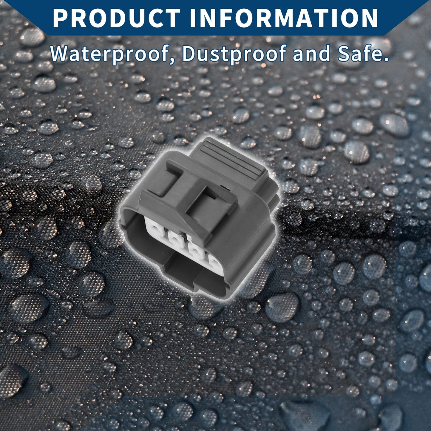 8 Pin Auto Waterproof Sensor Connector Plug for Honda
