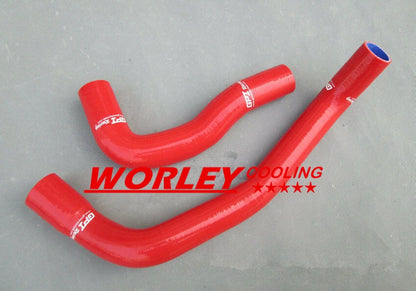 Silicone Radiator Hose for Nissan Skyline R33 R34 GTS RED (1993-1998)