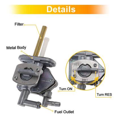 ATV Fuel Valve Petcock Gas Tank Switch for Suzuki DR650S (1996-1999)