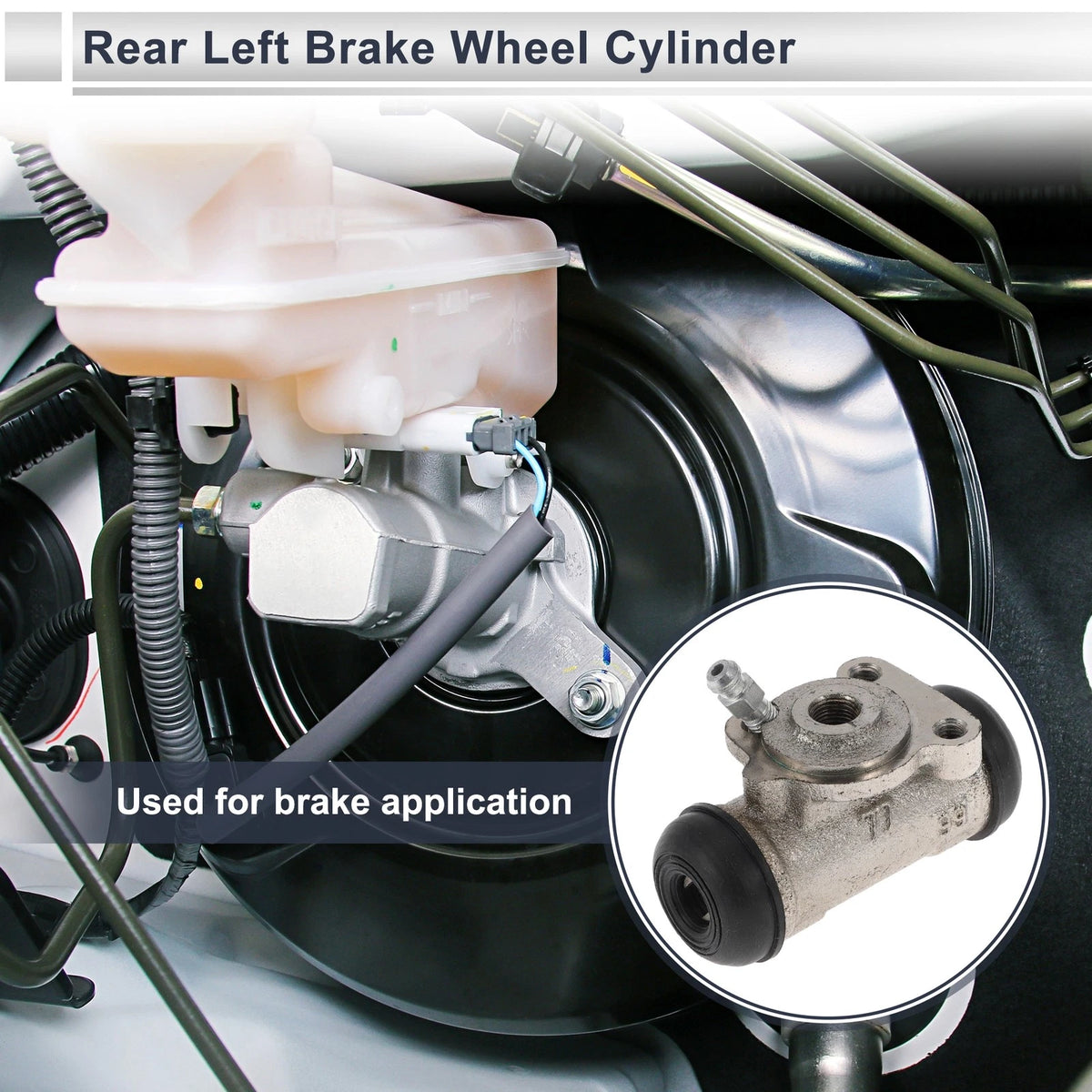 Rear Left Brake Wheel Cylinder for Toyota Camry (1992–2001)
