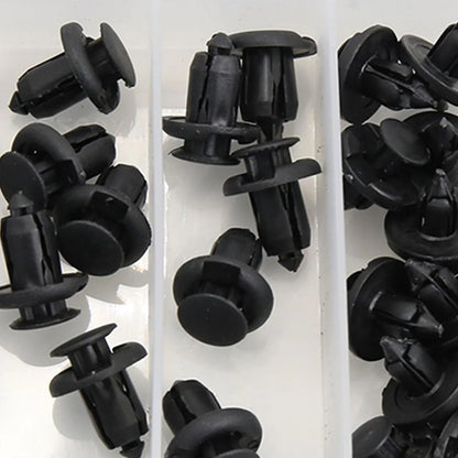 50pcs Panel Retainer Clips Assortment & Fastener Remover for Subaru