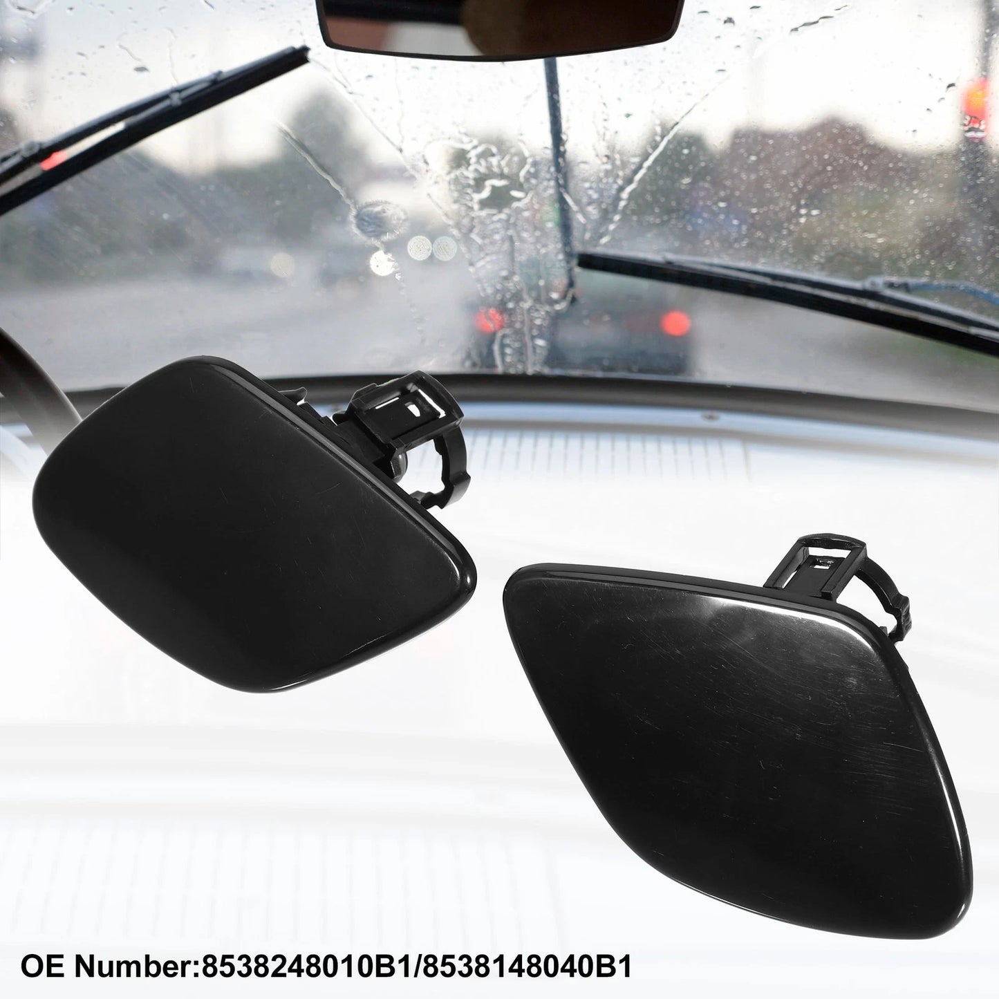 Front Left Right Headlight Washer Nozzles for Lexus RX330 (2005)