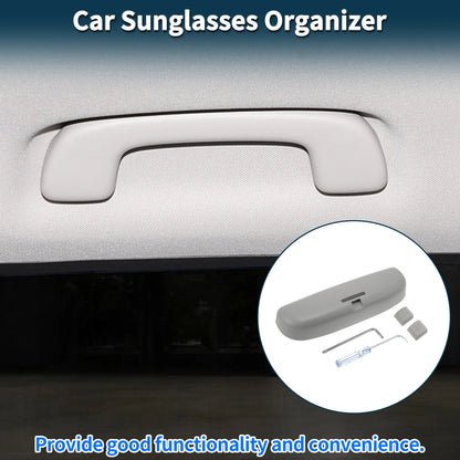 Sunglasses Case for Ford Everest 2015-2021 Eyeglasses Holder Storage Box Grey