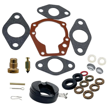 Carburetor Kit w/ Float for Johnson/Evinrude 5-18HP (5/5.5/6/7.5/10/15/18HP)