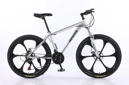 26" 21 Speed Mountain Bike for WESTAN - Aluminum Frame, Shimano, 6 Spoke Wheels