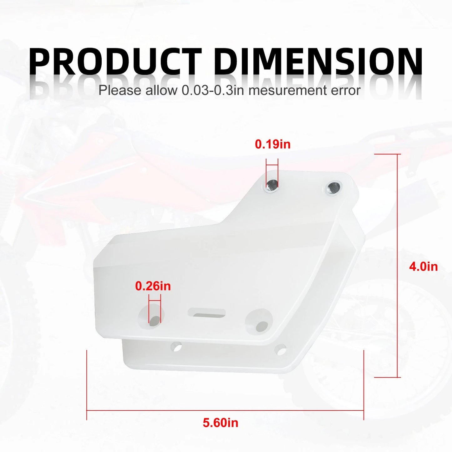 Honda Rear Chain Guide for CRF150F/CRF230F/CRF250F (2003-2023)