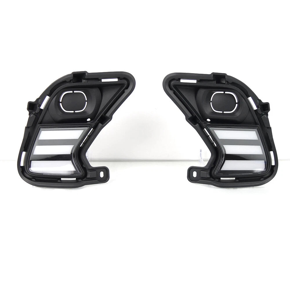 2-Color LED Front Bumper Daytime Running Light for Toyota Grand Highlander