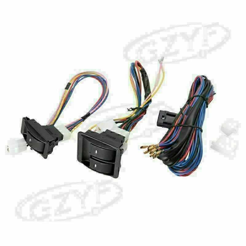 12V Wiring Harness Electric Window Switch Kit for Universal Cars