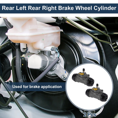 2 x Rear Left/Rear Right Brake Wheel Cylinder for Toyota Pickup (1987–1990)