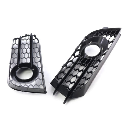 Fog Lamp Grill Cover for Audi A1 2010-2014 ( Gloss Black)