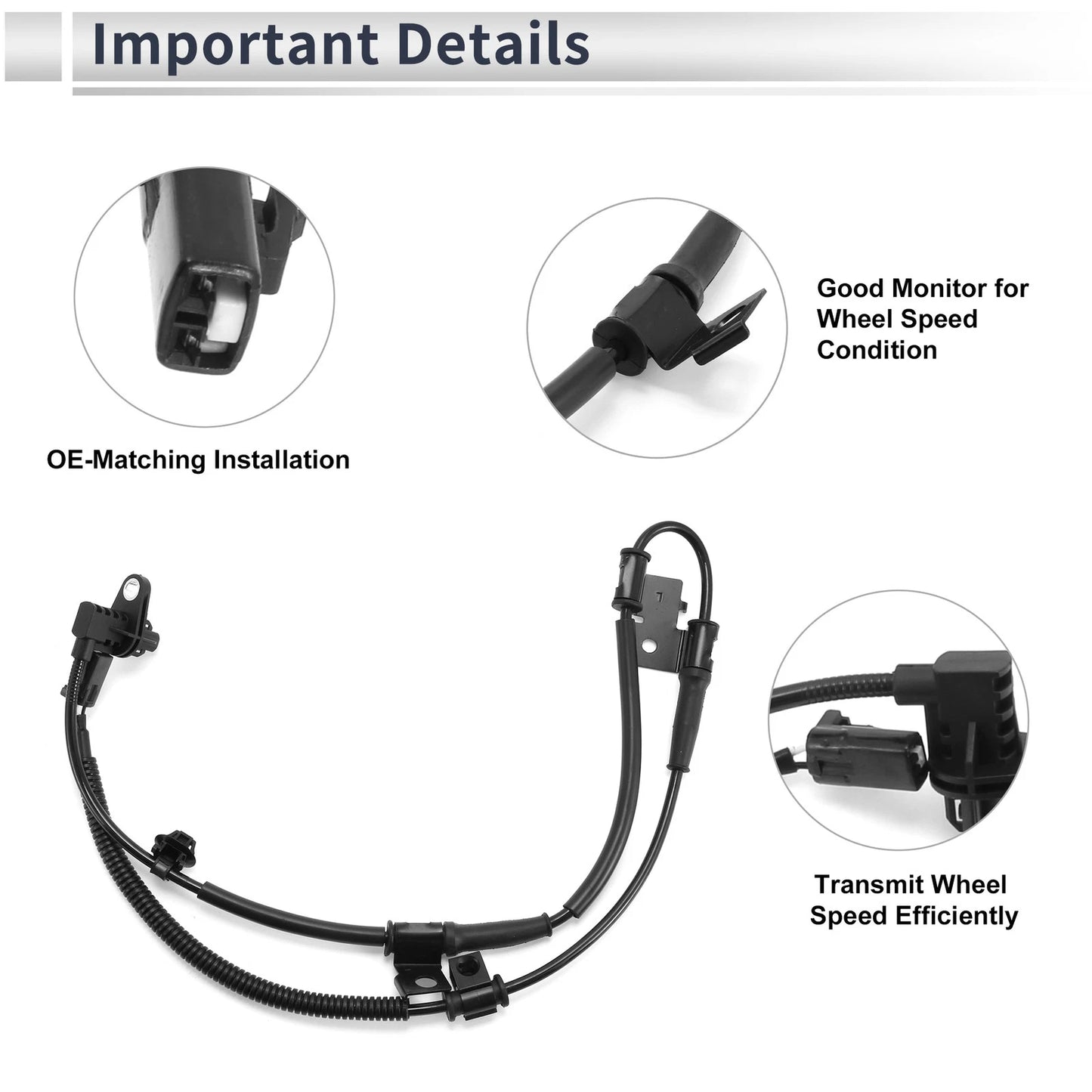 ABS Wheel Speed Sensor for Hyundai I30 (2007-2012)