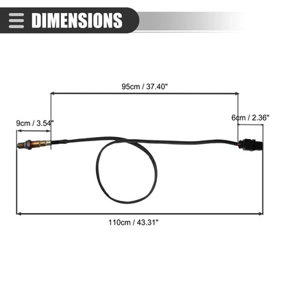 O2 Oxygen Sensor for Ford Escape 2012-2015 (2 x Upstream Sensors)