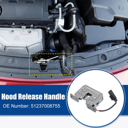 Hood Latch Lock Actuator for BMW 128i (2008-2013)