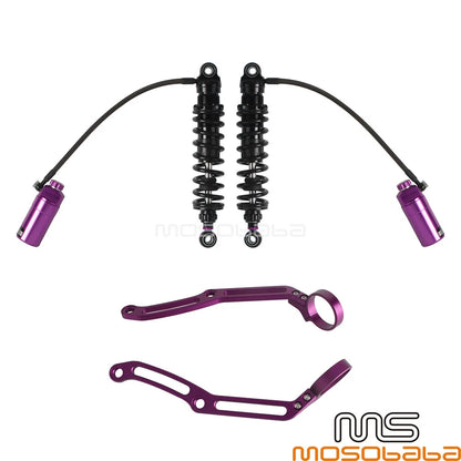 Remote Reservoir Rear Shocks for Harley Touring Electra Glide (2014-2023)