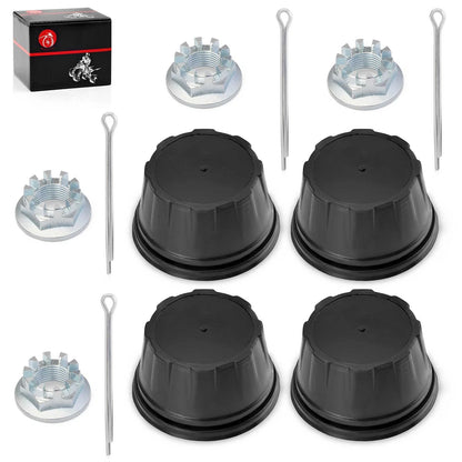 4-Pack Wheel Center Cap & Nut Pin for Honda Fourtrax 300 (1993–2000)