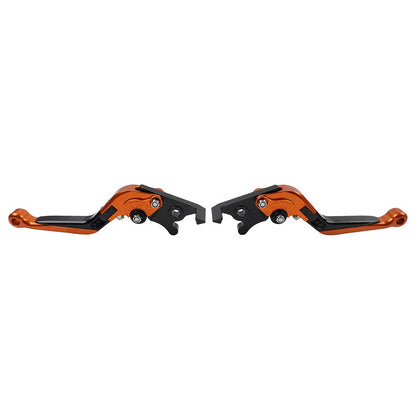 CNC Orange Extendable Brake Clutch Levers for STREET TWIN THRUXTON/StreetCup (2016-2023)